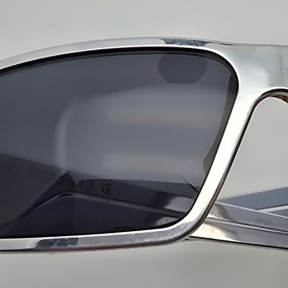 *SOLD* Gatorz Octane Polished Silver Frame Grey Lens Sunglasses w/ Ammo Box Case - Picture 13 of 16